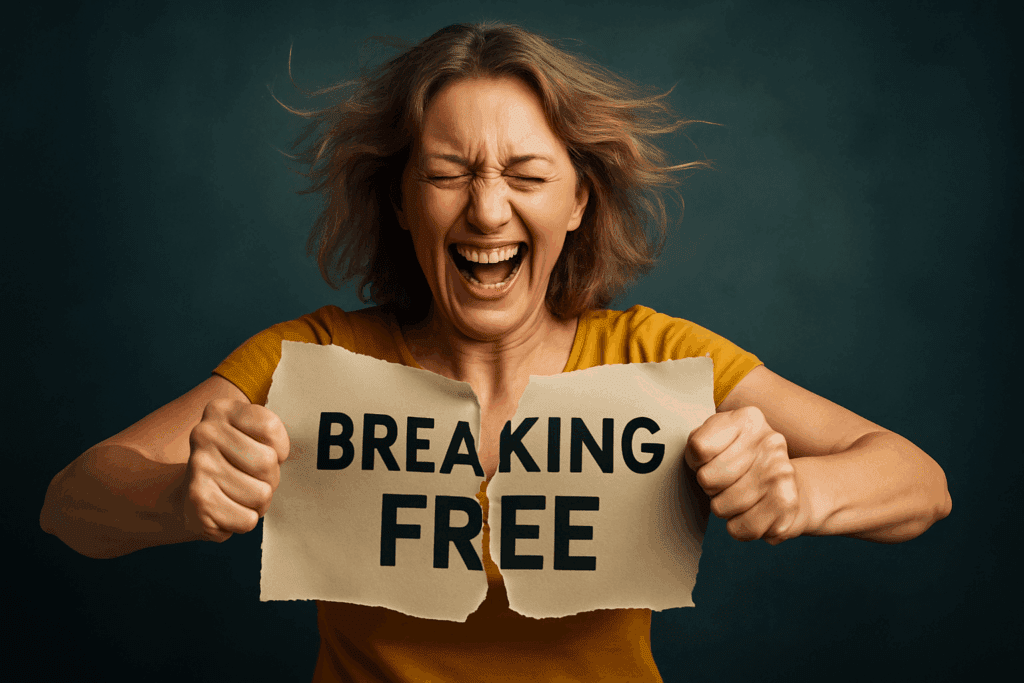 Empowered middle-aged woman dealing with beliefs about Menopause