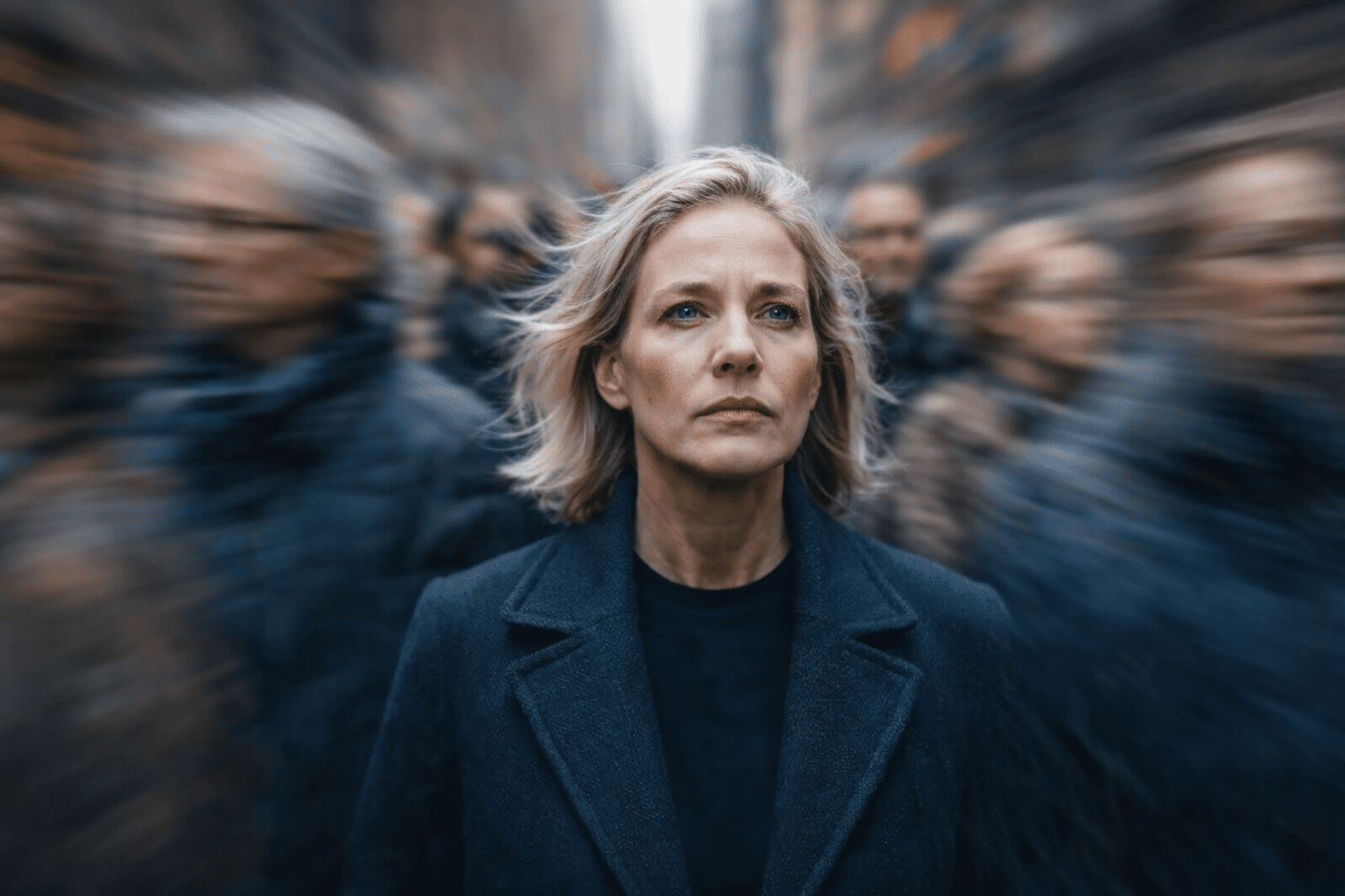 Confident Woman Walking on the Beach – Embracing Live After Depleted Menopause Sex Drive