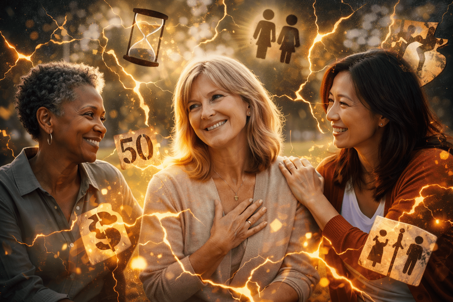 Confident Woman Walking on the Beach – Embracing Live After Depleted Menopause Sex Drive