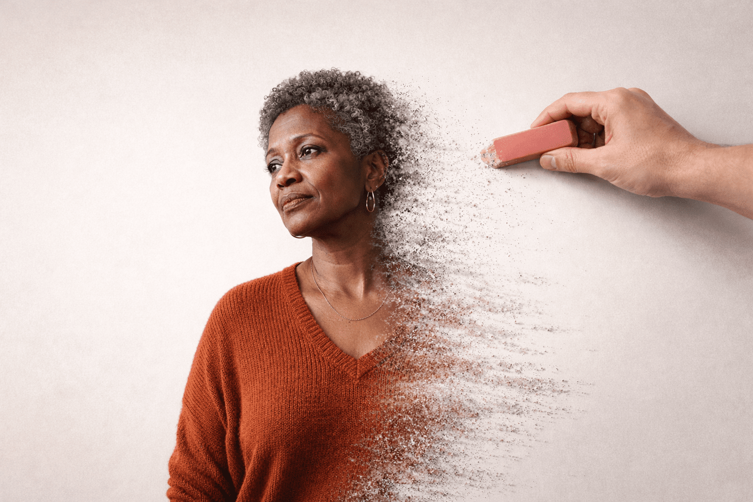 Confident Woman Walking on the Beach – Embracing Live After Depleted Menopause Sex Drive